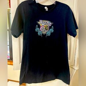 BELLA Missy ladies 72nd Bike Week tee shirt 2013 Med.